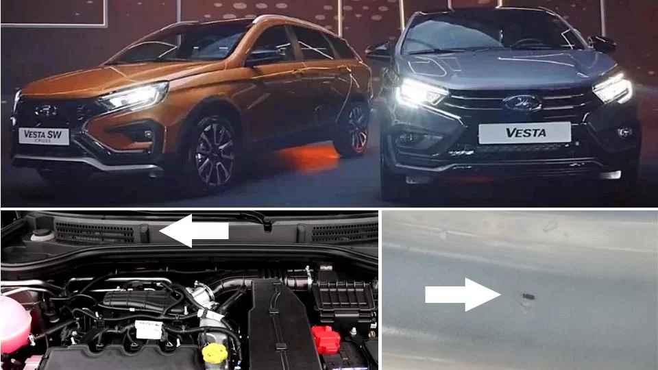 КАПОТ ПЛАСТИКОВЫЙ AVR №2 ТЮНИНГ ЛАДА ГРАНТА ВАЗ 2190-2191